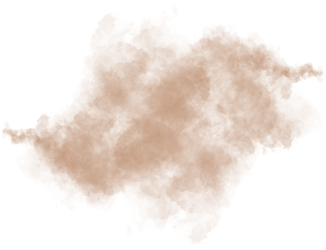 brown color smoke